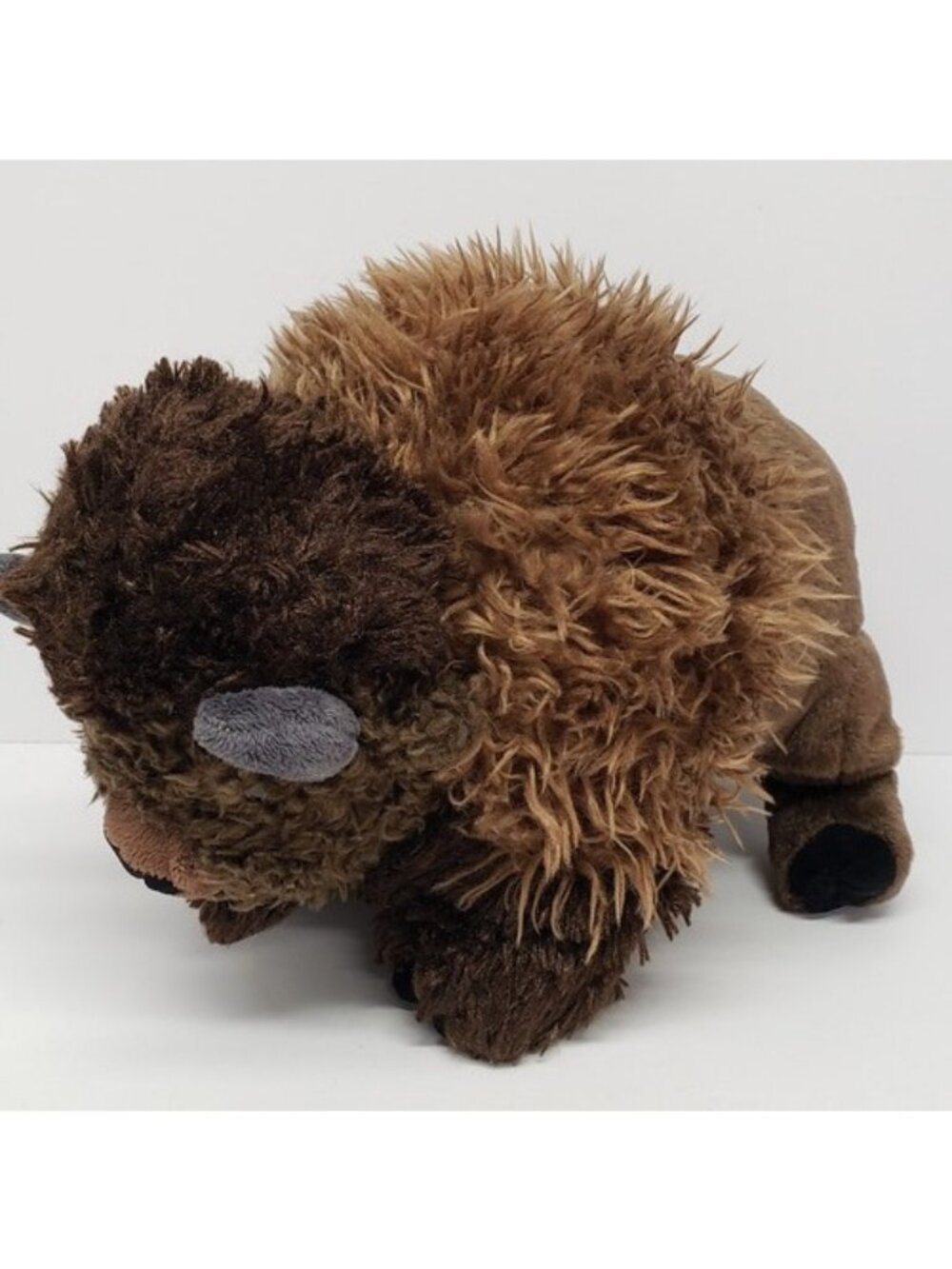 Wild Republic 12" Brown Buffalo Bison 2013 Stuffed Animal Plush